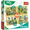 TREFL Puzzle Treflíci: Spoločná zábava 4v1