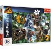 TREFL Puzzle Jurský svět Nadvláda oblíbení dinosauři 300 dílků