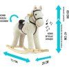 Hojdací koník s melódiou Milly Mally Pony Luna