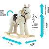 Houpací koník s melodií Milly Mally Pony Luna