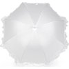 Svadobný vystreľovací dáždnik s čipkou