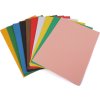 Farebný vlnitý papier mix farieb / lepenka
