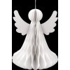 Papierový skladací anjel na zavesenie 32 cm