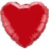 Fóliový balónik 4" FX - "Srdce" (červený)