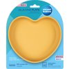 CANPOL babies Silikonový talíř s přísavkou SRDCE žlutý