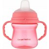 CANPOL babies Hrnček so silikónovým náustkom FirstCup 150ml ružový