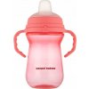 CANPOL babies Hrneček se silikonovým pítkem FirstCup 250ml růžový