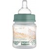 CANPOL babies Antikoliková lahev EasyStart MOUNTAINS 120ml zelená