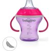 Baby Ono Nevylévací hrníček s měkkým pítkem 180 ml RŮŽOVÁ