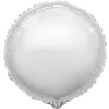Fóliový balónek 18" FX - "kulatý" (stříbrný)