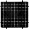 Panel dekoracyjny czarny, czarne tło typ B, 30x30 cm/ 100 kwadratów