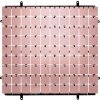 Panel dekoracyjny różowy, czarne tło typ B, 30x30 cm/ 100 kwadratów