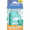 CHICCO Kousátko silikonové Super Soft Chameleon 2m+ modrý