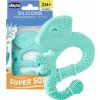 CHICCO Kousátko silikonové Super Soft Chameleon 2m+ modrý
