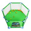 detska ohradka Hexagon Fence zelena 4