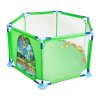 detska ohradka Hexagon Fence zelena 6