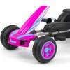 Dětská šlapací motokára Go-kart Milly Mally Viper růžová