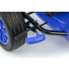 Dětská šlapací motokára Go-kart Milly Mally Rocket modrá