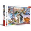 TREFL Puzzle Víkend v Paříži 2000 dílků