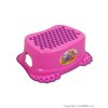 Dětské protiskluzové stupátko do koupelny růžové tlapky