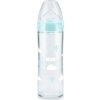 Skleněná kojenecká láhev NUK New Classic 240 ml modrá