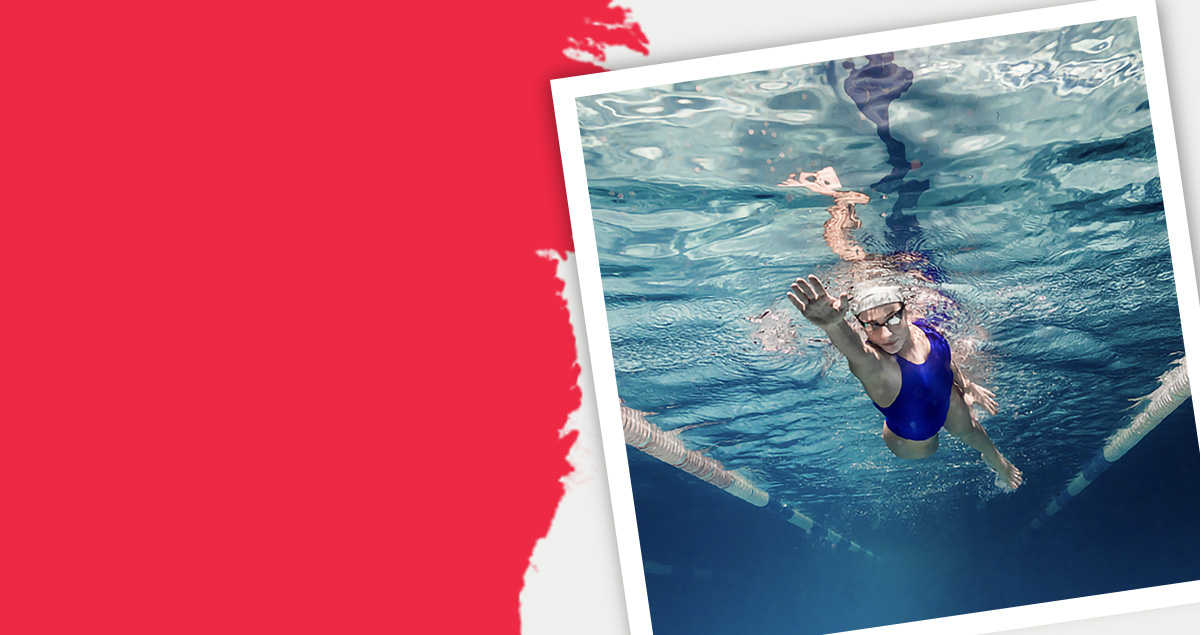 -20 zum Schwimmen