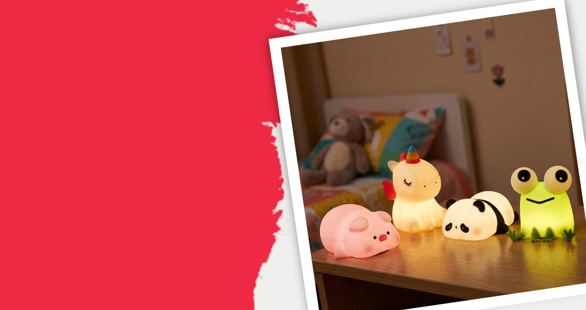 AKTION -20 % auf Nachtlichter für Kinder