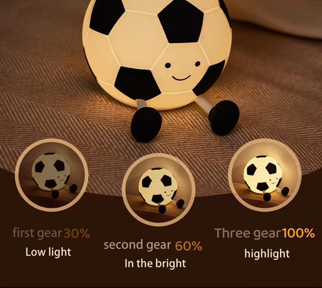 Lampe mit drei Leuchtmodi