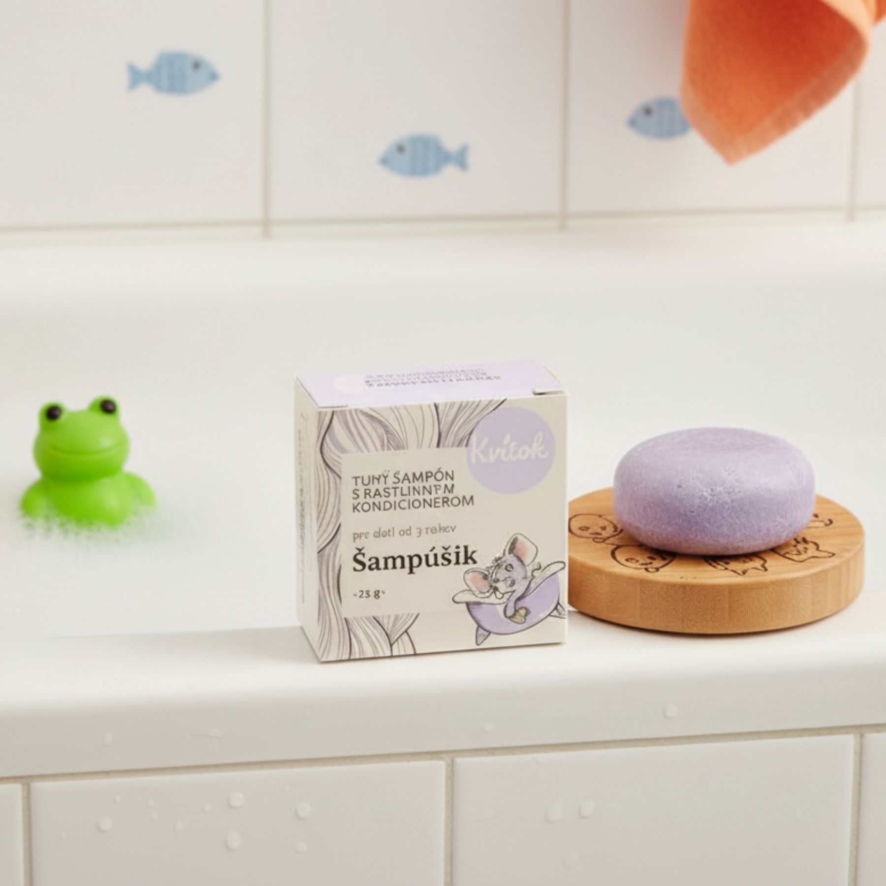 Festes Shampoo Šampúšik für Kinder 25 g