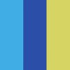 Blau / Blau / Gelb