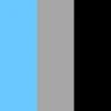 Blau / Silber / Schwarz