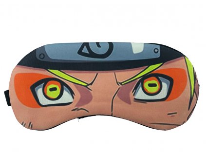 Schlafmaske – Anime Orangefarbene Augen