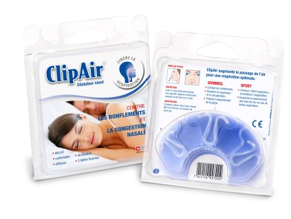 ClipAir - Nasendilatator  Nasenclip für besseres Atmen durch die Nase