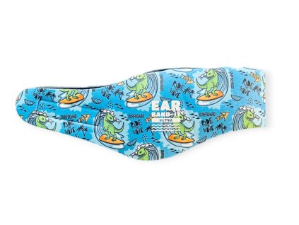 Ear Band-It® Ultra - Dinosaurier  Stirnband zum Schwimmen