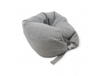 3 in 1 grey neck pillow Photoroom