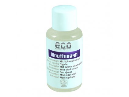 Eco Cosmetics Mundwasser mit Bio-Brombeere (50 ml)  Mit Extrakten aus Salbei und Echinacea