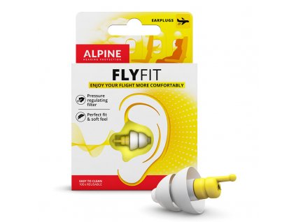 Alpine Flyfit Ohrstöpsel für Flugzeuge neues Design
