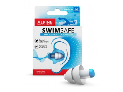 Alpine SwimSafe wasserdichte Ohrstöpsel neues Design 2021