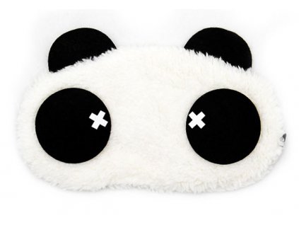 Panda Cross Augenmaske zum Schlafen Ohrstöpsel cz