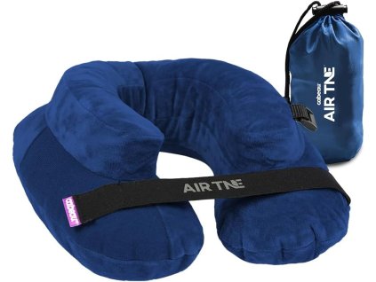 Cabeau nafukovací cestovní polštářek Air TNE modrý s pouzdrem