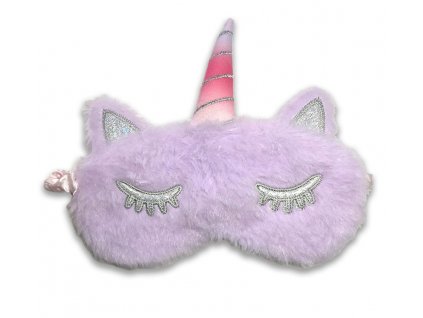 Schlafende Augenmaske Unicorn Pink