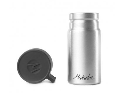 Matador wasserdichtes Aluminium-Reisegefäß 40 ml mit Deckel