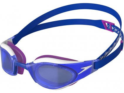 Speedo Fastskin Schwimmbrille blau, weiß, blau 2