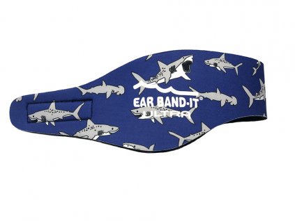 Ear Band It Ultra Swim Stirnband für Kinder Hai