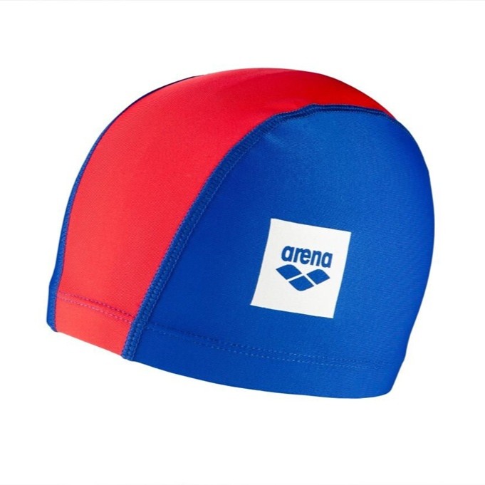 Arena Unix II Junior - Badekappe für Kinder Farbe: Blau / Rot