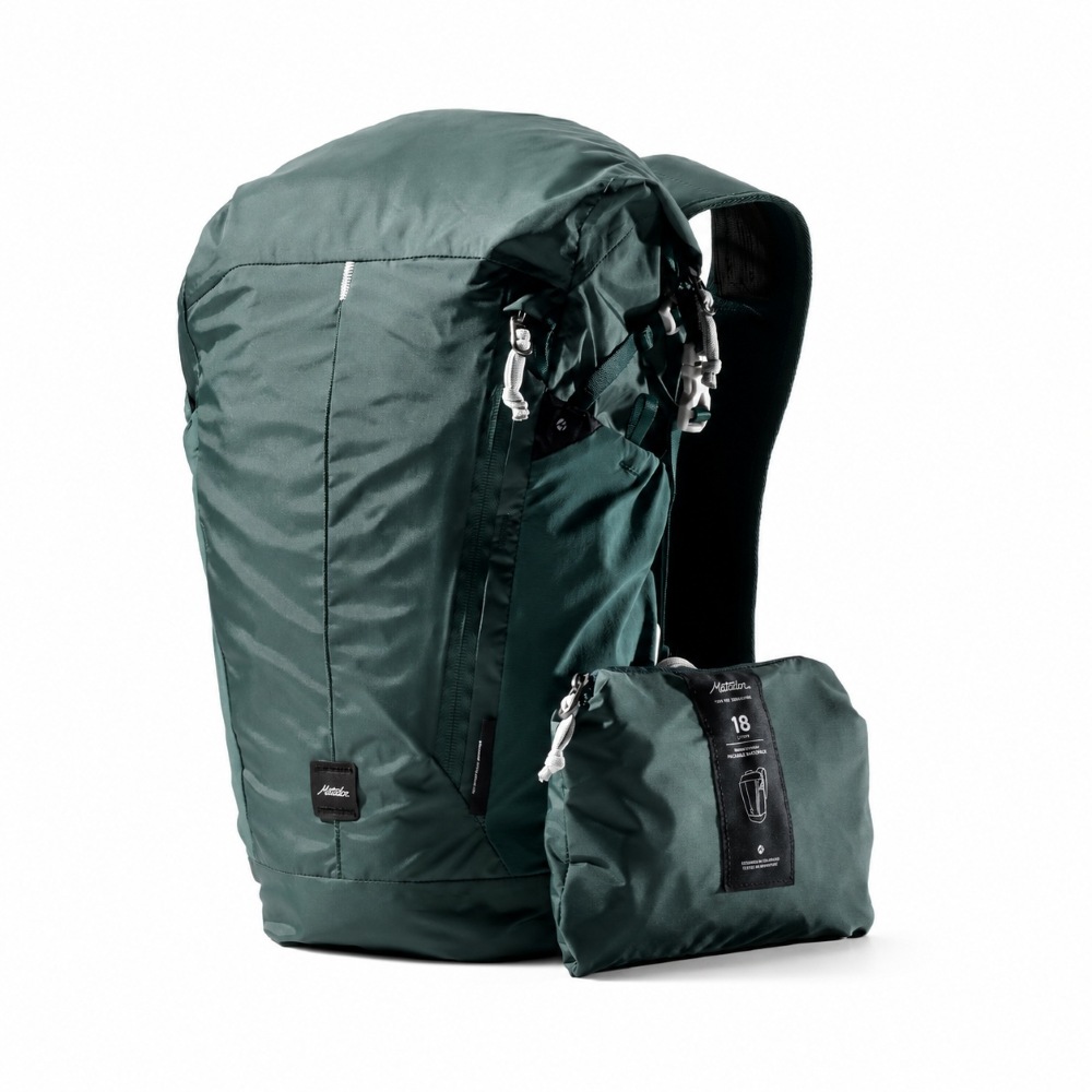 Matador Waterproof Packable Backpack 18L Farbe: Dunkelgrün