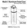 Mack's Aluminium Aufbewahrungsetui mit Schlüsselring