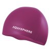 Aqua Sphere Badekappe einfarbig Silikonkappe rosa