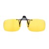 Gelber Anti-Blaulicht Brillenclip