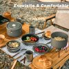 Naturehike Keming Aluminium Legierung Geschirr Set mit Wasserkocher